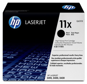 HP 11X - Hohe Ergiebigkeit - Schwarz - Original - LaserJet - Tonerpatrone (Q6511X) Profitieren Sie von der legendären Qualität und Zuverlässigkeit der 11 LaserJet Tonerkartuschen. 