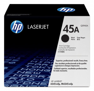 HP 45A LaserJet original toner cartridge black standard capacity 18.000 pages 1-pack