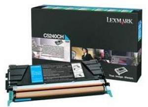 Lexmark Prebate tonerkassette til C524, cyan (5000 sider)