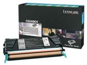 Lexmark C5240KH Toner black zwrotny 8000 str. C524 / C532dn / C532n / C534