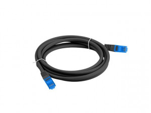 LANBERG !Patchcord kat.6a S/FTP CCA 2.0m Czarny
