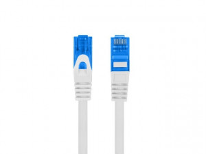 LANBERG Patchcord kat.6a S/FTP CCA 15.0m Szary