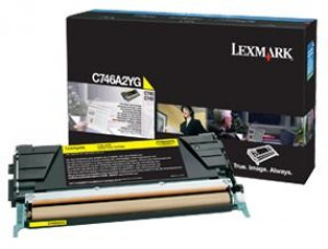 Lexmark Toner yellow C746,C748 7000 pages