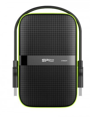 Silicon-Power ARMOR A60 1TB USB 3.0 BLACK PANCERNY wstrząso/pyło i wodoodporny
