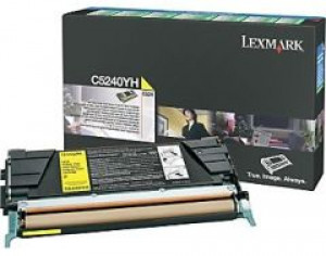 Lexmark Prebate tonerkassette til C524, gul (5000 sider)