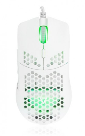 ModeCom Mysz optyczna przewodowa biała VOLCANO SHINOBI 3327