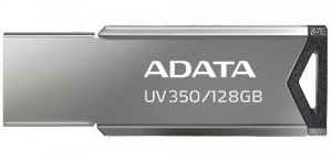 A-Data Pendrive UV350 128GB USB 3.1 Metallic