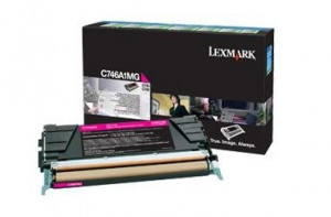 Lexmark C746A1MG Toner magenta zwrotny 7000 str. C746/C748
