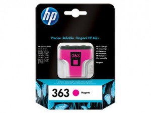 HP 363 - Magenta - Original - Tintenpatrone Original Tinten ermöglichen lebendige, konsistente Farben ? für naturgetreue Fotos und gestochen 