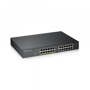 ZyXEL Przełącznik GS1900-24EP-EU0101F 24xGbE L2 12xPoE Rack 130W