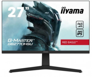 iiyama Monitor 27 cali GB2770HSU-B1 0,8ms,HDMI,DP,IPS,PIVOT,FreeSync,USB