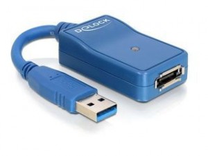 DeLOCK Adapter USB 3.0 eSATA