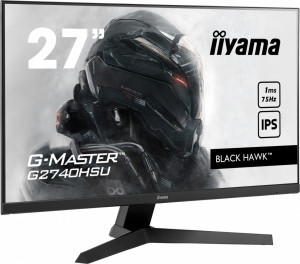 iiyama Monitor 27 cali G2740HSU-B1 IPS,FHD,75Hz,1ms(MPRT),HDMI,DP,FreeSync