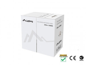 Lanberg Kabel UTP Kat.5e drut LCU5-12CU-0305-O pomarańczowy