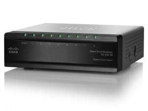 Cisco Systems Switch zarządzalny Cisco SG200-08 8x100/1000 (SLM2008T)