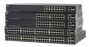 Cisco Systems Switch zarządzalny Cisco SG200-26 24x100/1000 2xSFP Combo Rack (SLM2024T)