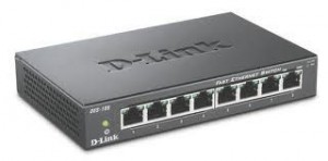 D-Link Switch niezarządzalny 8-portowy DES-108 Metal Box