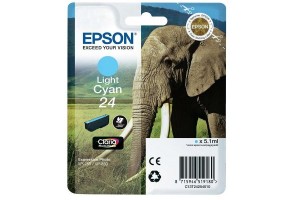 Epson Photo Ink Light Cyan No.24 | Pages 360 - 5,1ml | 