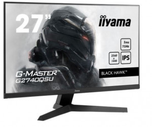 iiyama Monitor 27 cali G2740QSU-B1 IPS,QHD,75Hz,1ms,FreeSync,HDMI,DP,USB