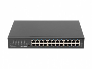 LANBERG Switch 24X 1GB Gigabit Ethernet rack RSGE-24