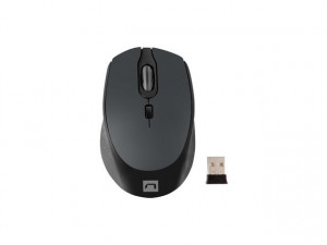 NATEC Mysz bezprzewodowa Osprey 1600DPI Bluetooth + 2.4GHz Czarno-szara