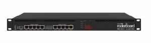 MikroTik RouterBOARD 3011UiAS with Dual core 1.4GHz ARM CPU 1GB RAM 10xGbit LA Router