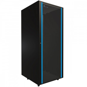 Extralink Szafa rack 42U 800x1000mm czarna stojąca