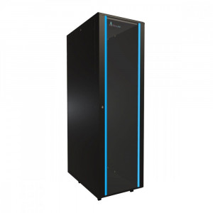 Extralink Szafa rack 42U 600x1000mm stojąca czarna