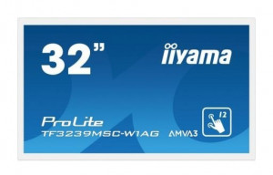 iiyama Monitor wielkoformatowy 31.5 cala TF3239MSC-W1AG,AMVA,HDMIx2,DP,RJ45,IP54,24/7,POJ.12p