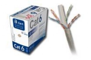 A-LAN Kabel U/UTP kat.6 Eca PVC 305m - 25 lat gwarancji