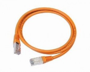 Gembird patchcord RJ45 osłonka zalewana kat 5e UTP 2m pomarańczowy