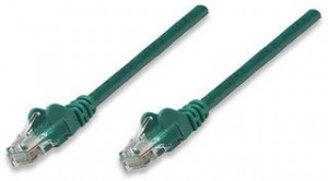 Intellinet Network Solutions INTELLINET 318990 Intellinet patch cord RJ45. kat. 5e UTP. 2 m. zielony. 100 miedź