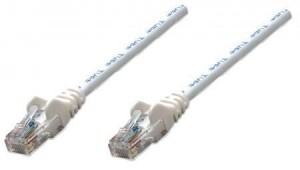 Intellinet Network Solutions INTELLINET 320702 Intellinet patch cord RJ45. kat. 5e UTP. 5m biały. 100 miedź
