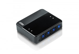 Aten Urządzenie 4-portowe USB 3.2 Gen1 do współdzielenia urządzeń peryferyjnych