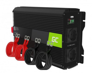 Green Cell Przetwornica napięcia Inwerter 12V 2000W/4000W