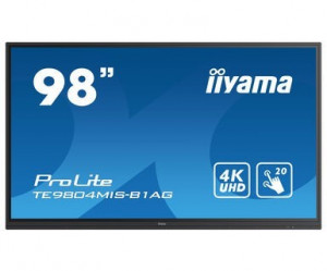 iiyama Monitor 98 cali TE9804MIS-B1AG PureTouch-IR,IPS,24/7,4K,USB-C