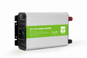 Gembird Przetwornica samochodowa 12V 1200W