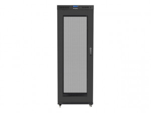 LANBERG Szafa instalacyjna rack stojąca 19 42U 800x1000 czarna, drzwi perforowane LCD (Flat pack)