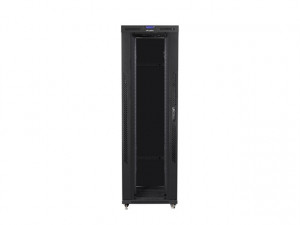 LANBERG Szafa instalacyjna rack stojąca 19 42U 800x1200 czarna, drzwi szklane LCD (Flat pack)