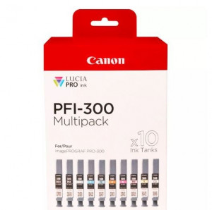 Canon Multipack PFI-300 MBK/PBK/C/M/Y/PC/PM/R/GY/CO