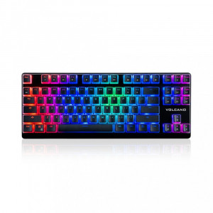 ModeCom Przewodowa klawiatura mechaniczna RGB PUDDING EDITION czarna