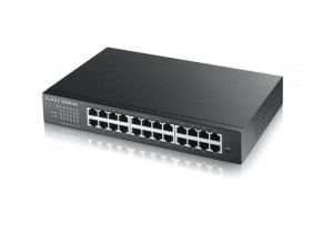 ZyXEL Przełącznik zarządzalny GS1900-24E-EU0103F 24port GbE Smart 24x100/1000