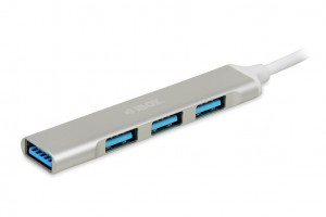I-BOX HUB 4-PORTOWY USB3.0 + USB 2.0, SLIM