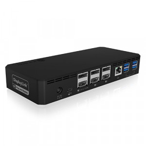 RaidSonic Technology Stacja dokująca IB-DK2254AC 11w1,3xHDMI,PD 100 Watt