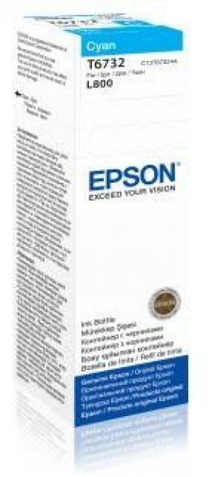 Epson ink bar T6732 Cyan ink container 70ml pro L800/L1800