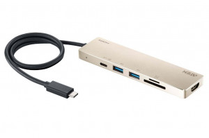Aten Stacja dokująca USB-C Multiport Mini Dock PD60W