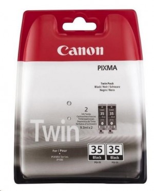 Canon PGI-35 Twin Pack Black Ink Value Pack (2 ink tanks)