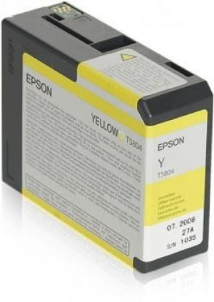 Epson C13T580400 Tusz T5804 yellow 80 ml Stylus Pro 3880