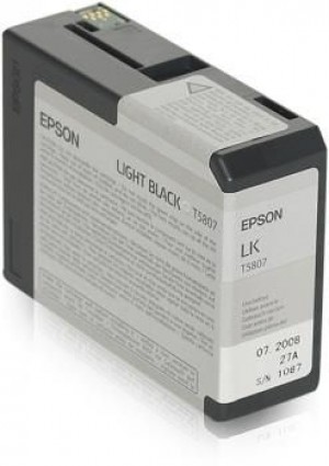 Epson C13T580700 Tusz T5807 light black 80 ml Stylus Pro 3880
