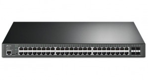TP-Link Przełącznik zarządzalny SG3452XP 48xGE PoE+ 4xSFP+